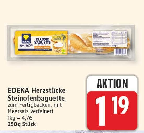 Steinofenbaguette von EDEKA Herzstücke im aktuellen EDEKA Prospekt